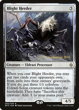 Blight Herder [Battle for Zendikar Promos] | Exor Games Summserside