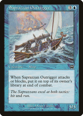 Saprazzan Outrigger [Mercadian Masques] | Exor Games Summserside