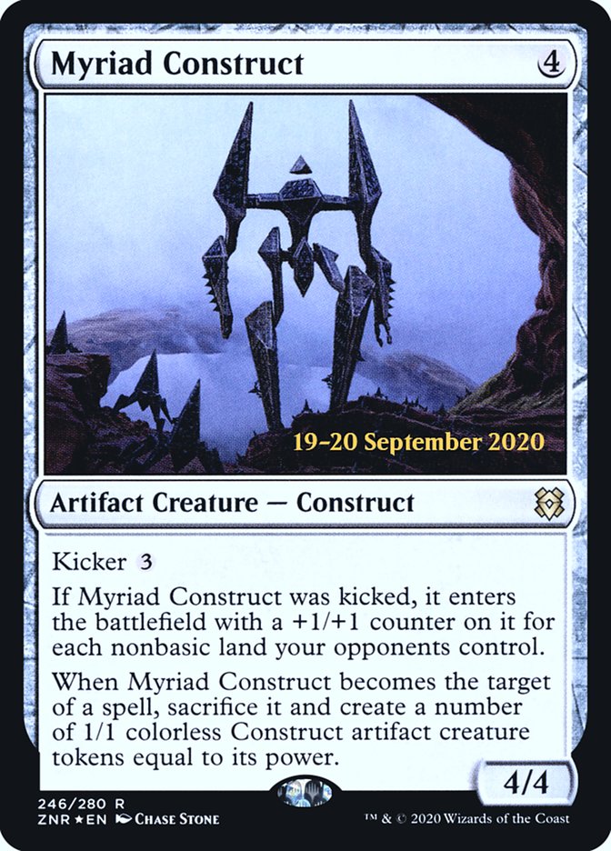 Myriad Construct  [Zendikar Rising Prerelease Promos] | Exor Games Summserside