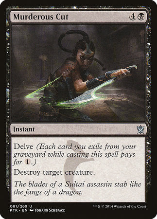 Murderous Cut [Khans of Tarkir] | Exor Games Summserside