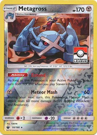 Metagross (95/168) (League Promo) [Sun & Moon: Celestial Storm] | Exor Games Summserside