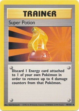 Super Potion (90/102) [Base Set Unlimited] | Exor Games Summserside