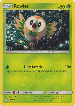 Rowlet (SM01) (General Mills Promo) [Sun & Moon: Black Star Promos] | Exor Games Summserside