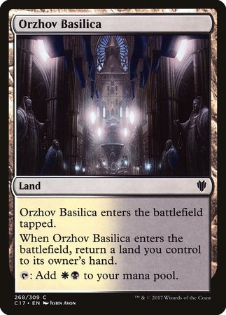 Orzhov Basilica [Commander 2017] | Exor Games Summserside