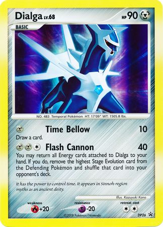 Dialga (DP26) (Jumbo Card) [Diamond & Pearl: Black Star Promos] | Exor Games Summserside