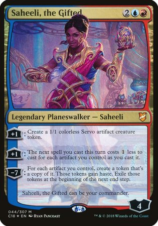 Saheeli, the Gifted (Commander 2018) [Commander 2018 Oversized] | Exor Games Summserside