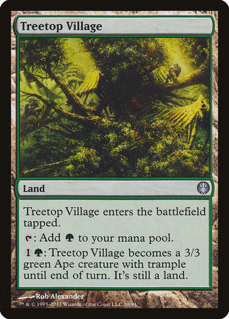 Treetop Village [Duel Decks: Knights vs. Dragons] | Exor Games Summserside