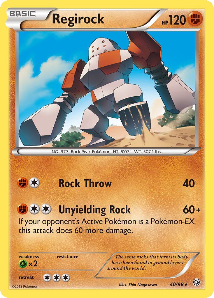 Regirock (40/98) (Theme Deck Exclusive) [XY: Ancient Origins] | Exor Games Summserside