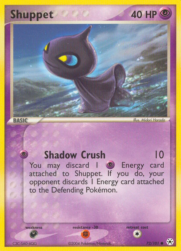 Shuppet (72/101) [EX: Hidden Legends] | Exor Games Summserside