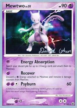 Mewtwo LV.51 (9/100) (Stallgon - David Cohen) [World Championships 2009] | Exor Games Summserside