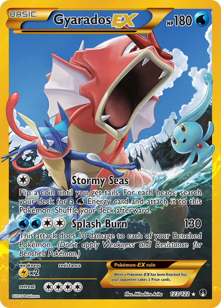 Gyarados EX (123/122) [XY: BREAKpoint] | Exor Games Summserside