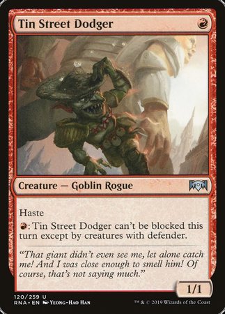 Tin Street Dodger [Ravnica Allegiance] | Exor Games Summserside