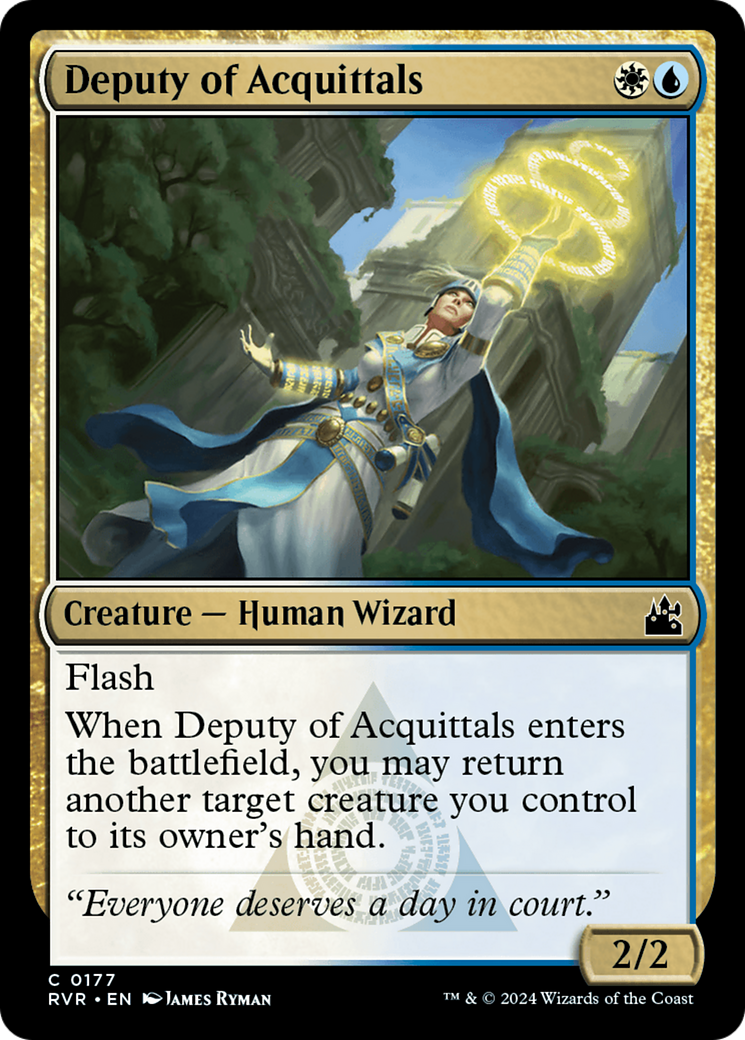 Deputy of Acquittals [Ravnica Remastered] | Exor Games Summserside