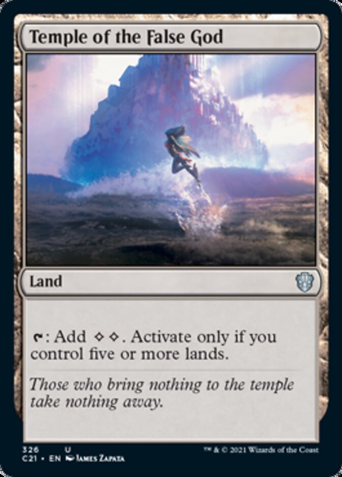 Temple of the False God [Commander 2021] | Exor Games Summserside