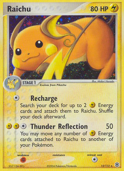 Raichu (12/112) [EX: FireRed & LeafGreen] | Exor Games Summserside