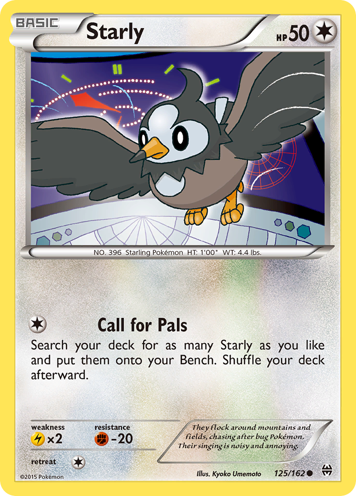 Starly (125/162) [XY: BREAKthrough] | Exor Games Summserside