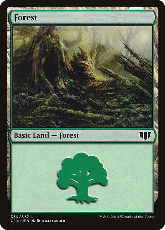 Forest (334) [Commander 2014] | Exor Games Summserside