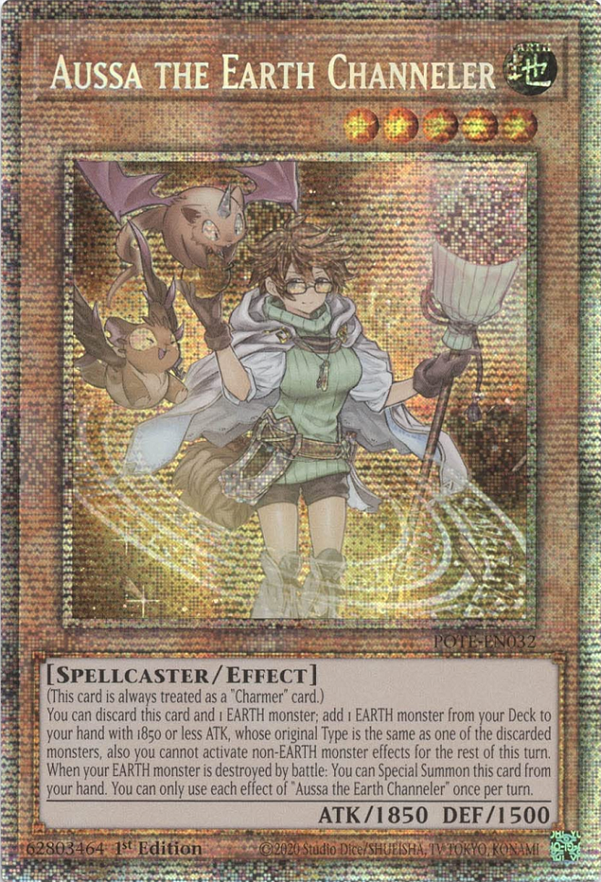 Aussa the Earth Channeler [POTE-EN032] Starlight Rare | Exor Games Summserside