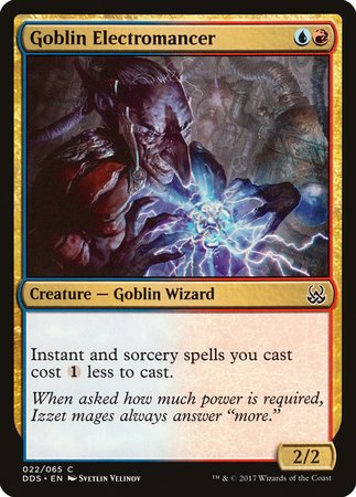 Goblin Electromancer [Duel Decks: Mind vs. Might] | Exor Games Summserside