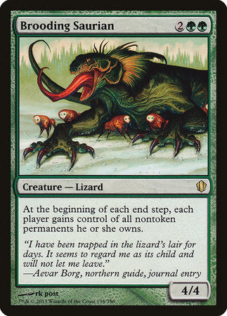 Brooding Saurian [Commander 2013] | Exor Games Summserside