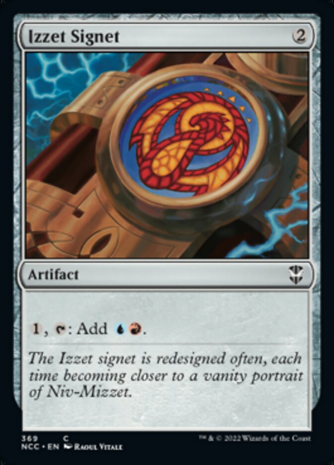 Izzet Signet [Streets of New Capenna Commander] | Exor Games Summserside