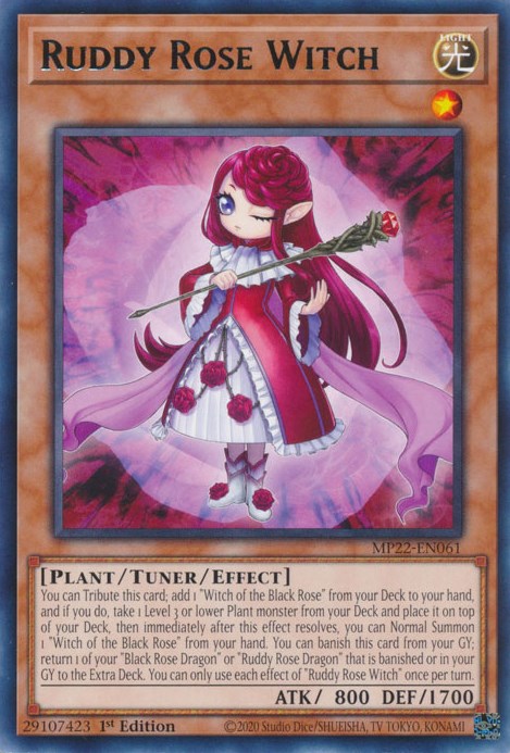 Ruddy Rose Witch [MP22-EN061] Rare | Exor Games Summserside