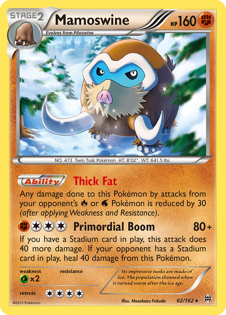 Mamoswine (82/162) [XY: BREAKthrough] | Exor Games Summserside