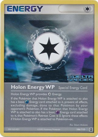 Holon Energy WP (106/113) (Stamped) [EX: Delta Species] | Exor Games Summserside