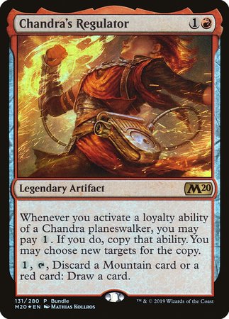 Chandra's Regulator (M20 Bundle) [Core Set 2020 Promos] | Exor Games Summserside