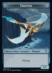 Copy // Thopter (006) Double-Sided Token [The Brothers' War Commander Tokens] | Exor Games Summserside