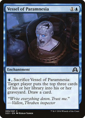 Vessel of Paramnesia [Shadows over Innistrad] | Exor Games Summserside