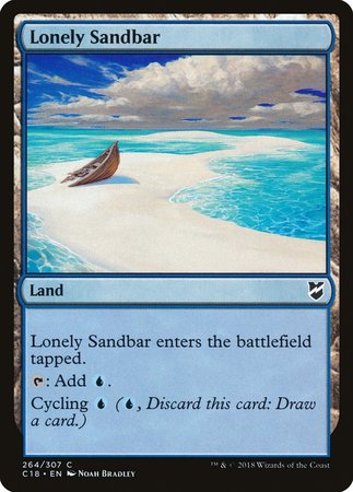 Lonely Sandbar [Commander 2018] | Exor Games Summserside