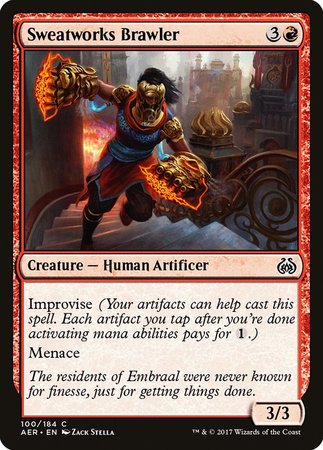 Sweatworks Brawler [Aether Revolt] | Exor Games Summserside