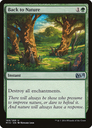 Back to Nature [Magic 2015] | Exor Games Summserside