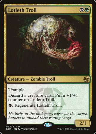 Lotleth Troll [GRN Guild Kit] | Exor Games Summserside