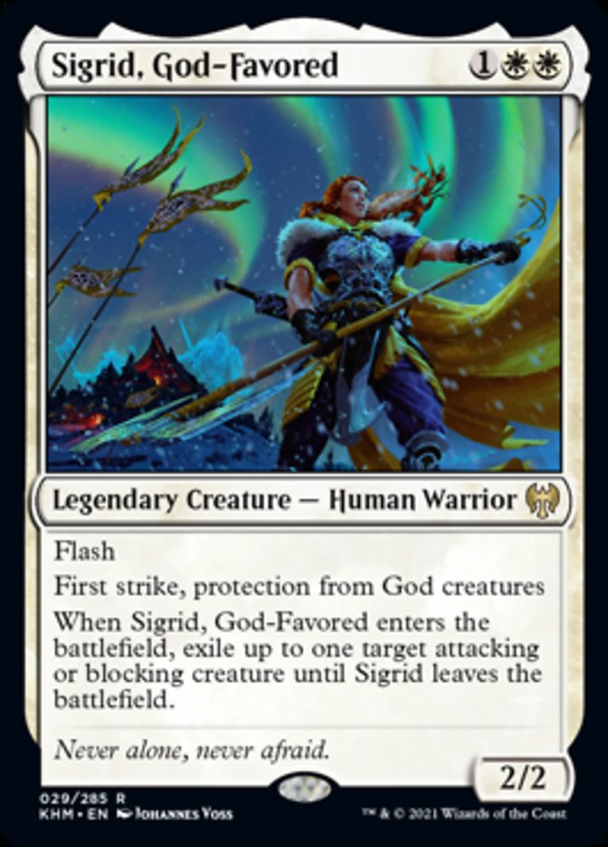 Sigrid, God-Favored [Kaldheim] | Exor Games Summserside