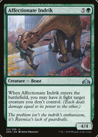 Affectionate Indrik [Guilds of Ravnica] | Exor Games Summserside