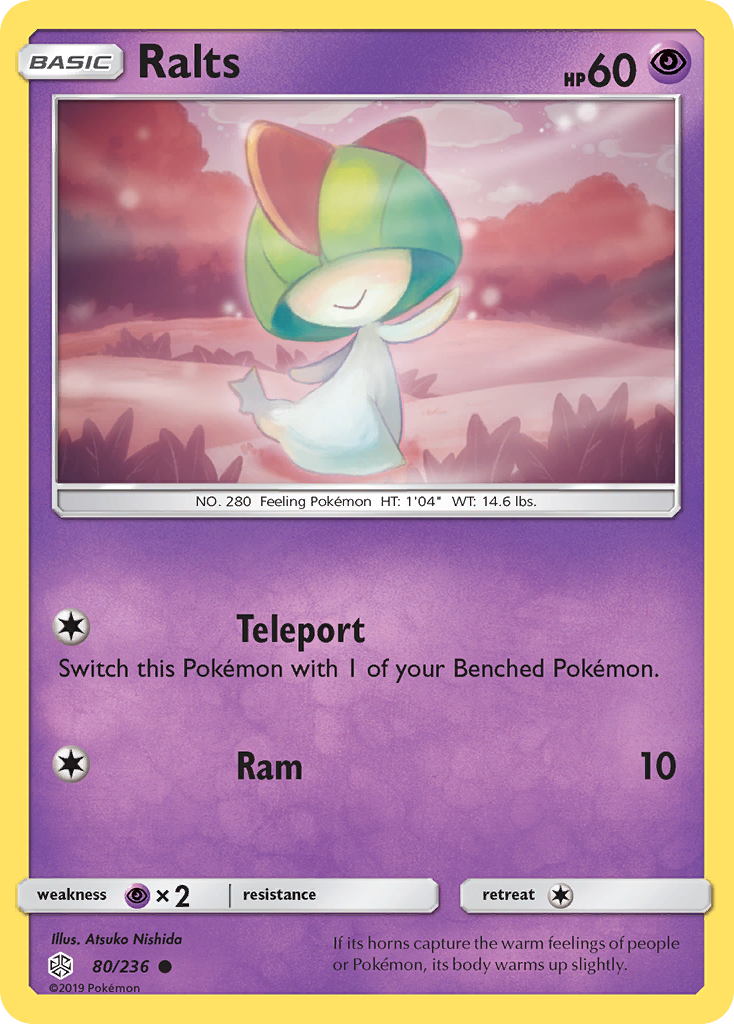 Ralts (80/236) [Sun & Moon: Cosmic Eclipse] | Exor Games Summserside