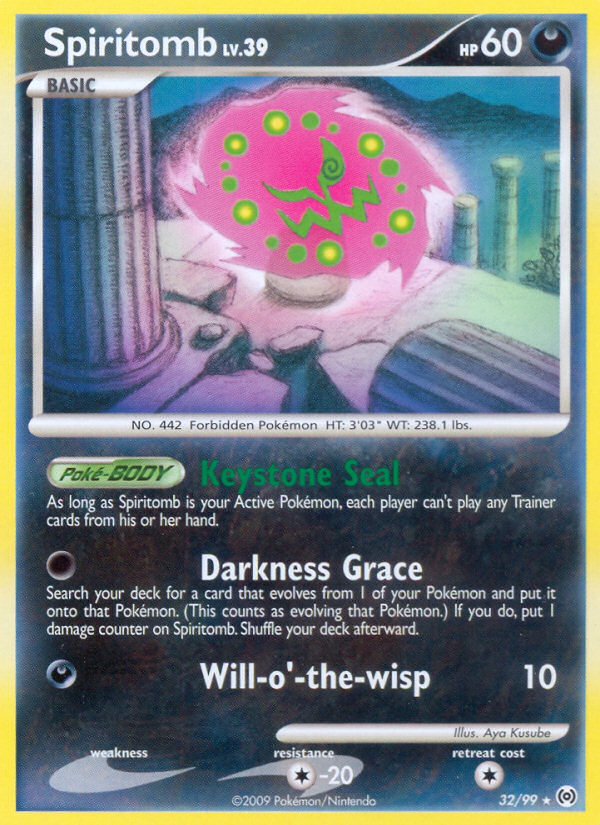 Spiritomb (32/99) [Platinum: Arceus] | Exor Games Summserside