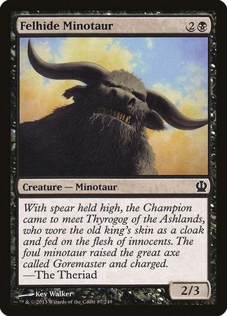 Felhide Minotaur [Theros] | Exor Games Summserside