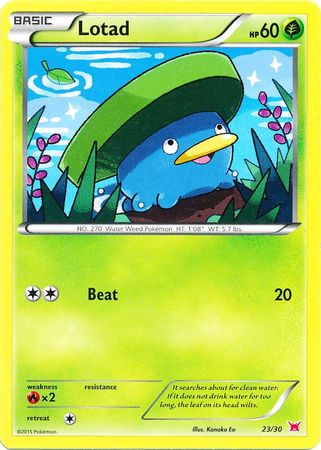 Lotad (23/30) [XY: Trainer Kit 2 - Latias] | Exor Games Summserside