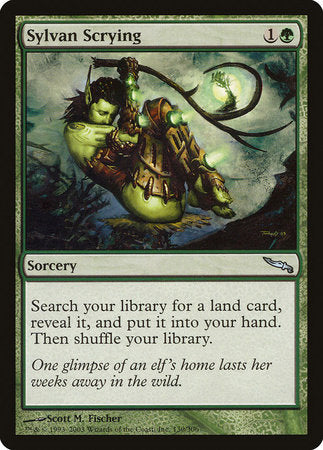 Sylvan Scrying [Mirrodin] | Exor Games Summserside