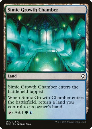 Simic Growth Chamber [Commander Anthology Volume II] | Exor Games Summserside