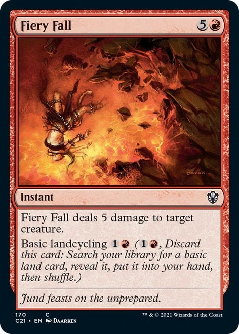 Fiery Fall [Commander 2021] | Exor Games Summserside