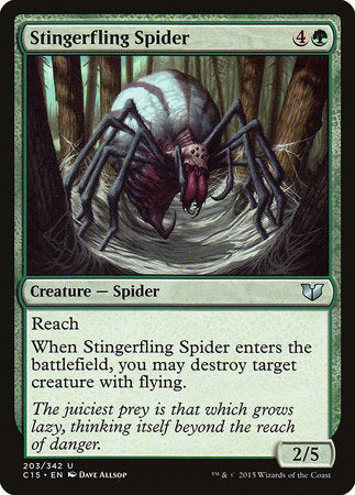 Stingerfling Spider [Commander 2015] | Exor Games Summserside