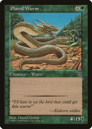 Plated Wurm [Portal Second Age] | Exor Games Summserside