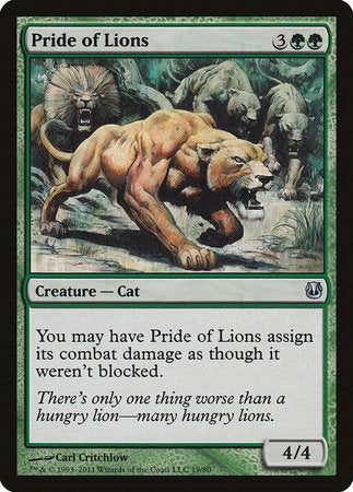 Pride of Lions [Duel Decks: Ajani vs. Nicol Bolas] | Exor Games Summserside