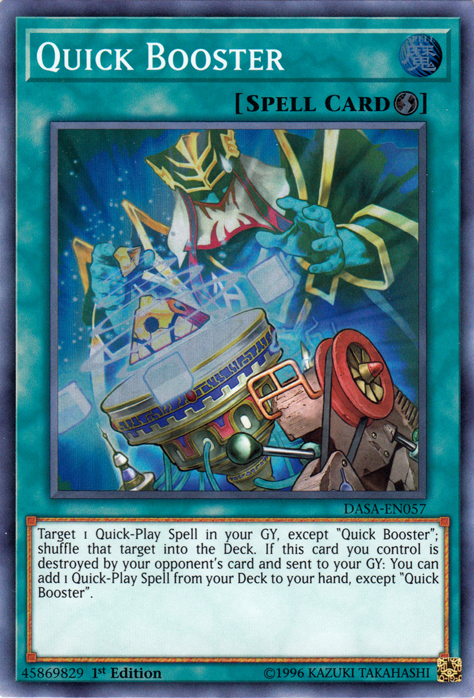 Quick Booster [DASA-EN057] Super Rare | Exor Games Summserside