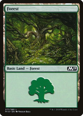 Forest (277) [Core Set 2019] | Exor Games Summserside