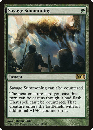 Savage Summoning [Magic 2014] | Exor Games Summserside